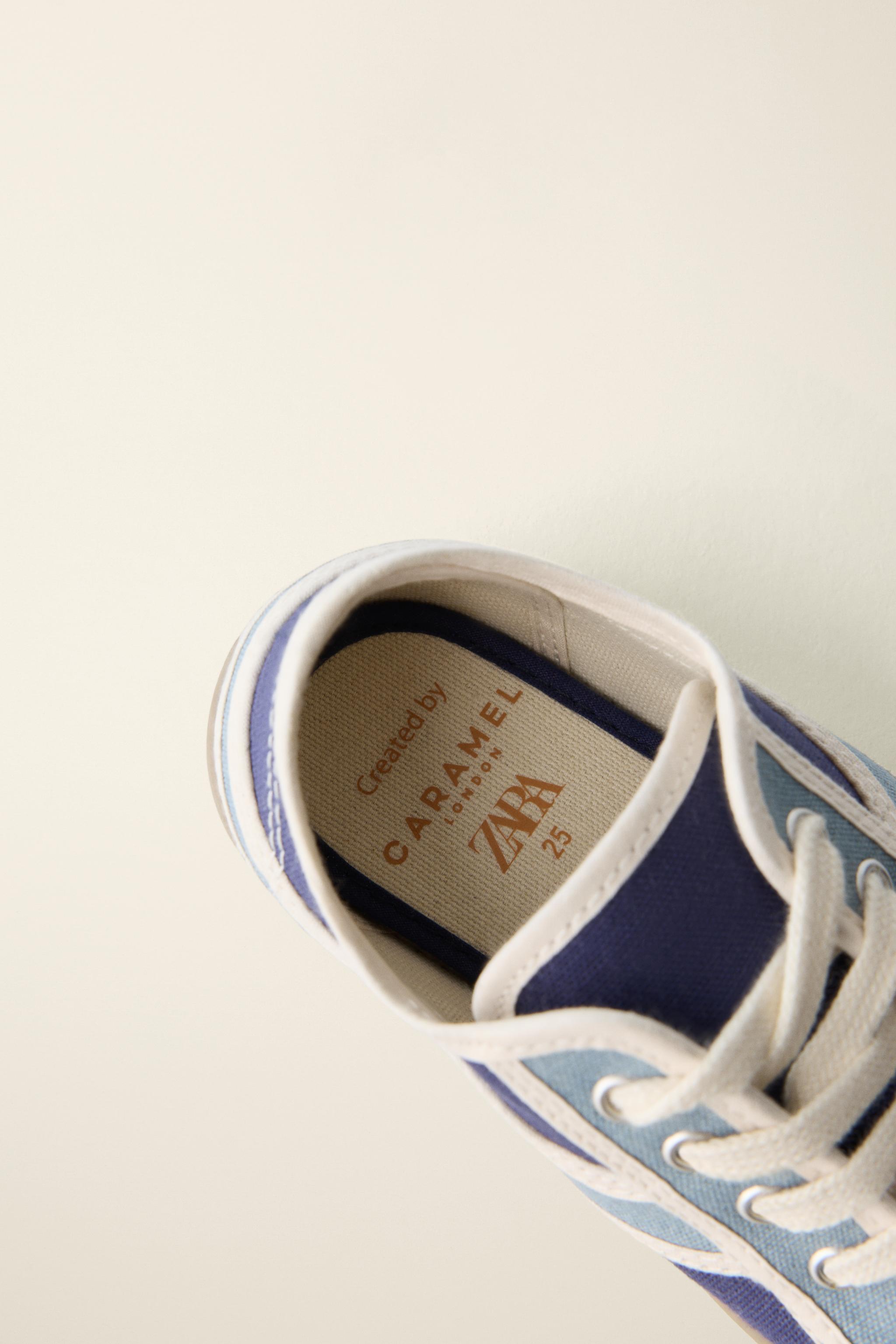 SNEAKERS CREATED BY CARAMEL LONDON X ZARA